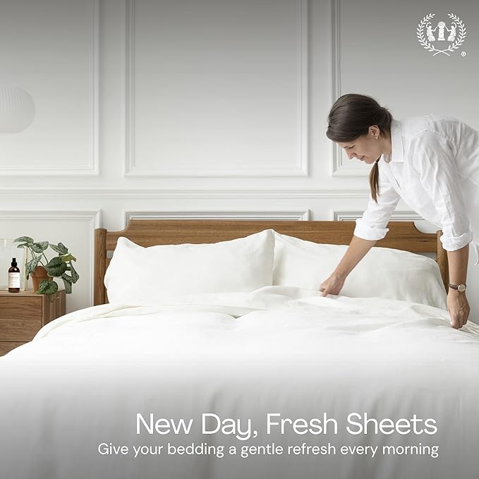 Muse Apothecary Pillow Ritual - Aromatic, Calming and Relaxing Pillow Mist, Linen and Fabric Spray - Infused with Natural Aromatherapy Essential Oils - 8 oz, Bergamot + French Lavender + Sandalwood