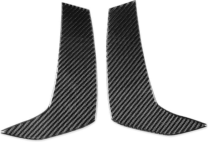 Carbon Fiber Front Grille Stickers Fit for Audi A3 8Y S3 2021-2025 | Front Grille Bumper Side Trim Decorations | Accessories | Anti-scratch | Self-adhesive