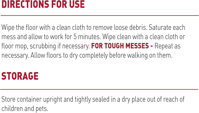 Nature's Miracle Hard Floor Cleaner,24 Ounces,Dual-Action Stain and Odor Remover Works to Remove Tough Pet Stains and Odors On Sealed Wood-and Hard Floor Surfaces,(Pack of 2)