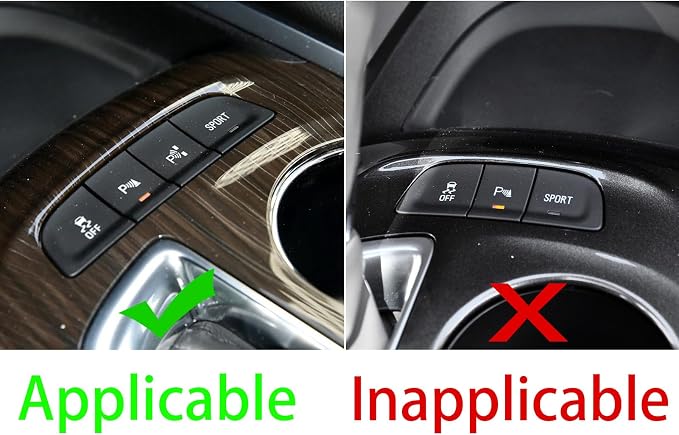 Real Carbon Fiber Trim for Chevy Malibu 9th Gen Accessories | for 2016-2024 Gear Shifting Panel Cover Sticker Interior Thick Overlay Decal