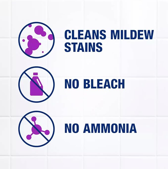 2 Set / Clean+Shower++No+Scent+Basin+Tub+and+Tile+Cleaner++60+oz.+Liquid