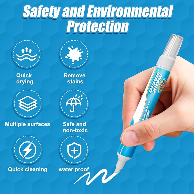 On The Go Stain Remover Pen, 0.68 Fl Oz – Instant Travel Stain Cleaner for Clothes, Food, Wine, Coffee, Makeup, Portable & Easy Use, Lemon Scent