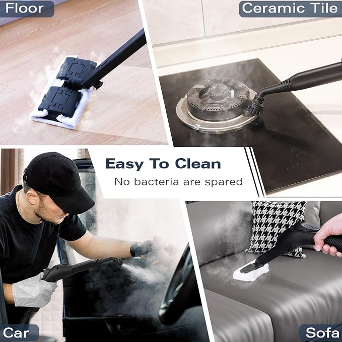 Waitbird Steam Cleaner for Home, Handheld Steamer for Home Cleaning