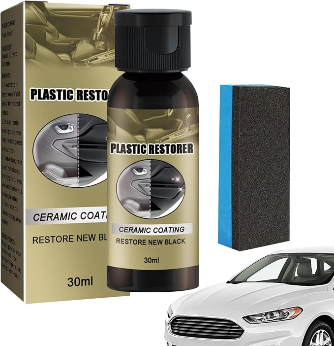 Car Dashboard Cleaner Polishing Cleaning Shine Restorer | 30ml Car Dashboard Conditioner Paste for Trim Windshield Rubber Panel Truck Vehicle Sedan Scooter SUV