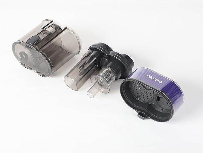 FEPPO Replacement Dust Cup Compatible with C026PRO Mattress Vacuum Cleaner, Original Durable Accessory for Easy Installation
