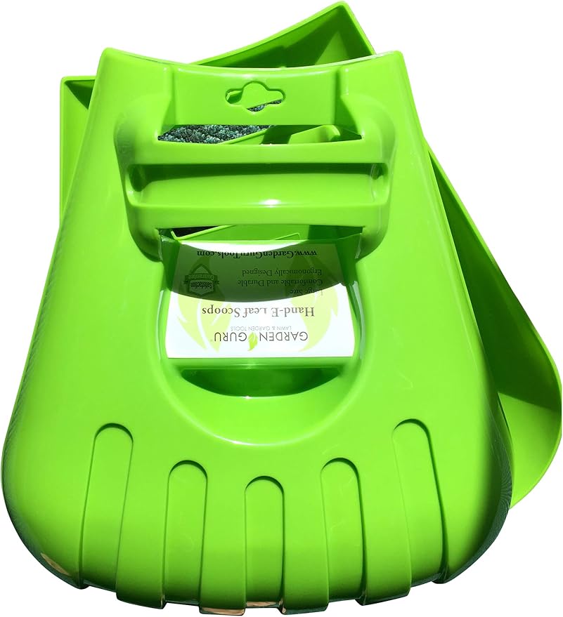 Garden Guru Leaf Scoops Rake Claws, Ergonomic, Large Hand Held Garden Rakes for Fast & Easy Leaf and Lawn Grass Snow Removal