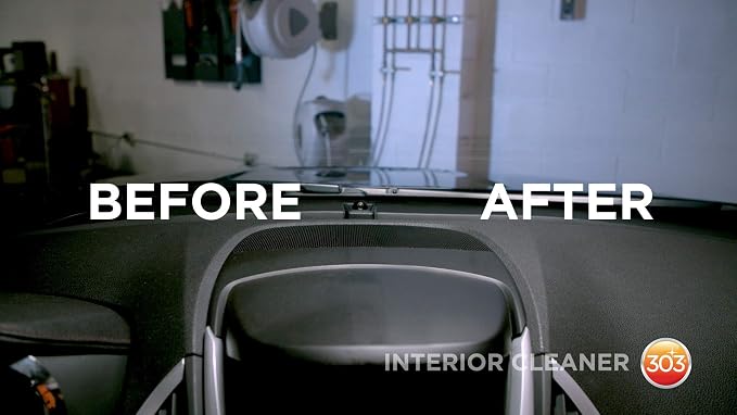 303 Interior Cleaner for Dash, Glass & Screens, 16 oz | Cleans interior surfaces with a residue-free finish. Safe on touchscreens, LCDs, and glass.