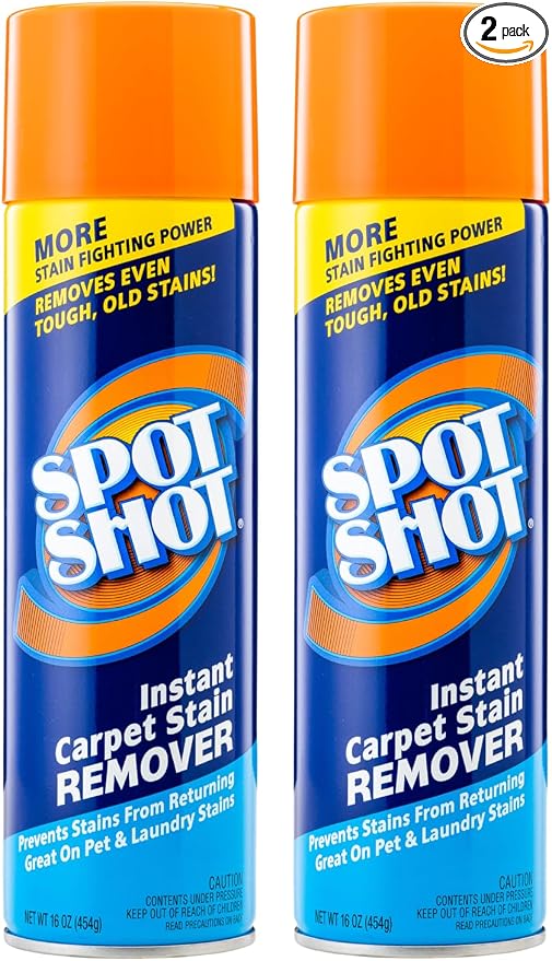 Spot Shot Instant Carpet Stain Remover, 16 Oz [2-Pack]