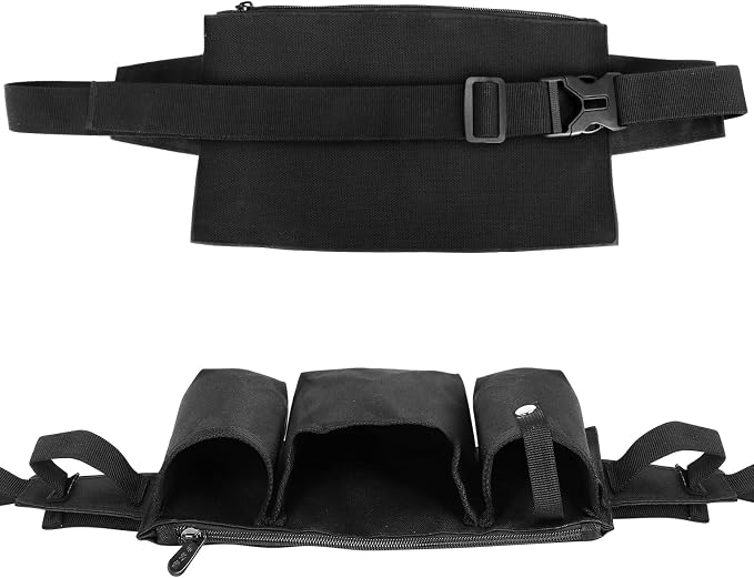 Tool Pouch, Waist Tools Bag Belt, Bottle Holster, Heavy Duty Working Tool Apron for Janitorial, Custodial, Housekeeping, Cleaning (G)