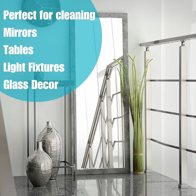 Invisible Glass 92194-4PK Premium Glass and Window Cleaner Spray – Cleans Glass, Windows, Mirrors, Shower Doors, and More – Streak-Free, Ammonia-Free, Tint-Safe – 32 fl oz (Pack of 4)