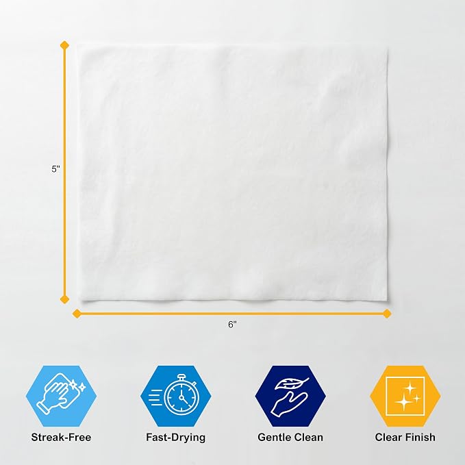 MED PRIDE Lens & Screen Cleaning Wipes, Anti-Fog, Anti-Static, 400-Count