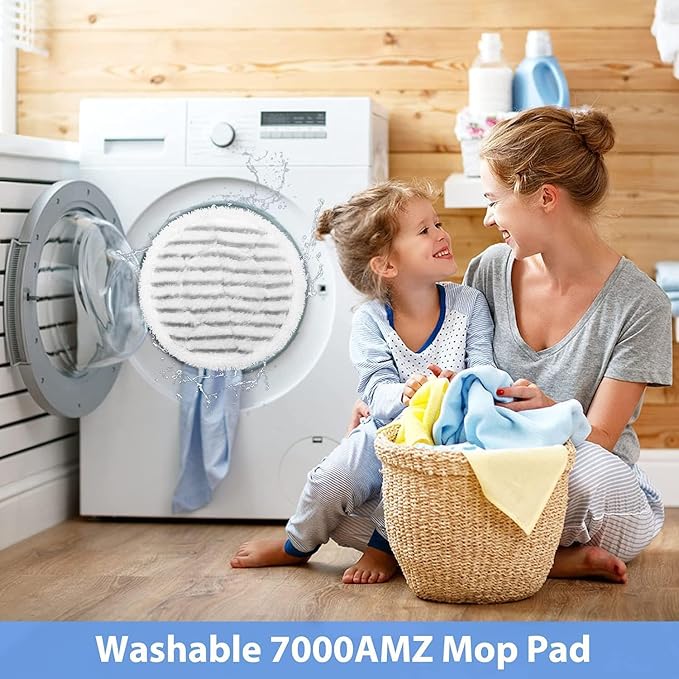 12 Pack Steam Mop Replacement Pads for Shark Steam & Scrub Steam Mop S8001 S8201 S7001 S7201 S7000AMZ Steam and Scrub Mop Pads Repeatedly Washed for All Floors Cleaning