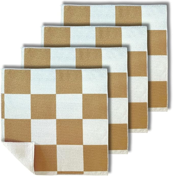 Microfiber Cleaning Cloths 13x13 – Lint-Free, Streak-Free Reusable Towels for Kitchen, Glass, Bathroom & Car | Cloak & Sage