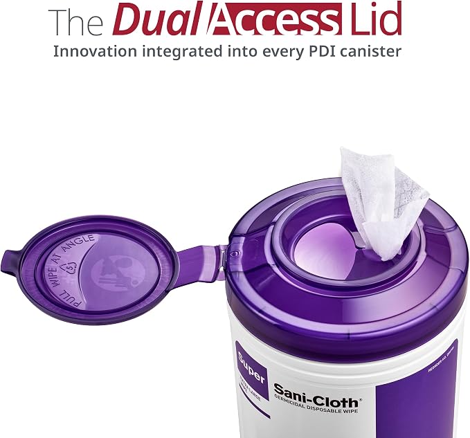 Professional Disposables Surface Disinfectant Super Sani-Cloth Wipes, 160Count (Pack of 2)