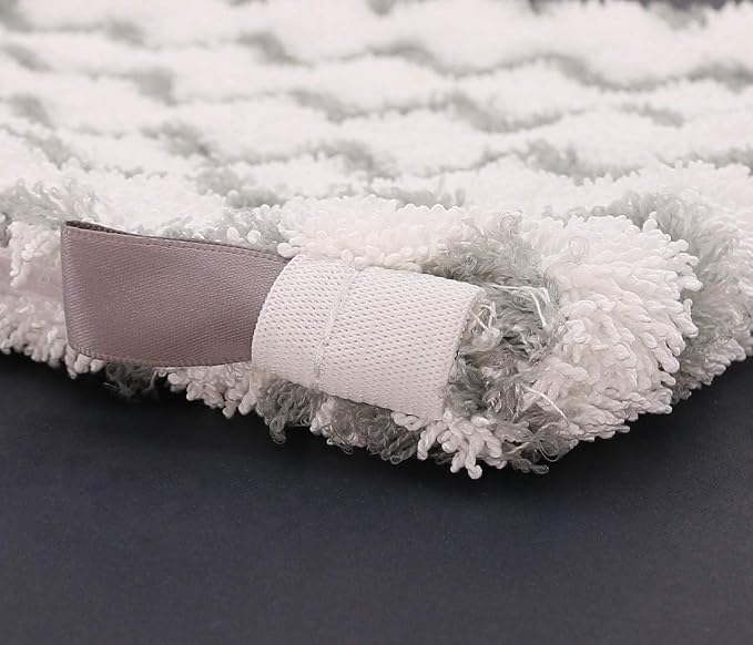 Tidy Monster Steam Mop Pads with Scrub Strips Microfiber Replacement Pad Refills for Shark Steam Pocket Mop S3500 Series S3501 S3601 S3550 S3801 S3901 SE450 S3601D S3901D (White Scrub Stripe 4 Pack)