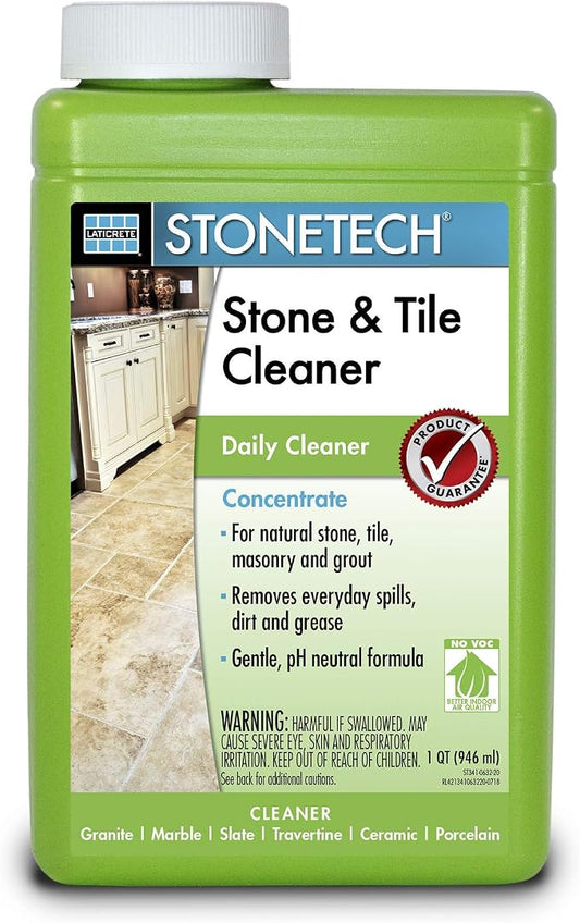 STONETECH Stone & Tile Cleaner, 1 Quart/32OZ (946ML) Bottle