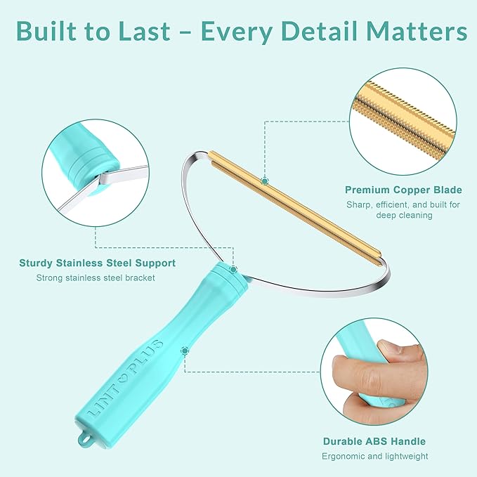 Deep Cleaner Pro Pet Hair Remover 5-Pack Bulk Set - Heavy Duty Carpet Rake & Multi-Surface Scraper for Dog & Cat Hair on Rugs, Couches, Pet Towers, Car Seats & Stairs - Reusable Travel-Size