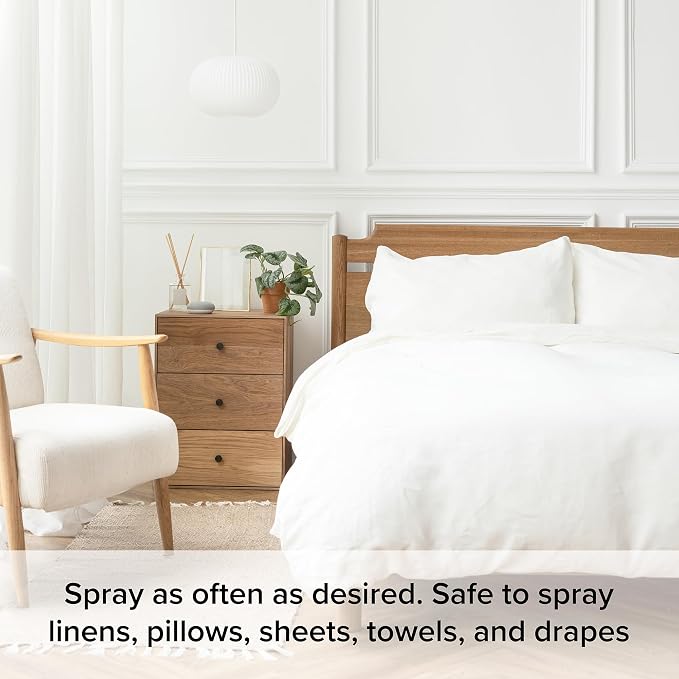 DRMTLGY Eucalyptus Linen Mist | Relaxing Pillow & Room Spray | Eucalyptus scent, Relaxing aromatherapy, Fabric freshening, Pillow & linen safe, Home fragrance, Pure essential oils