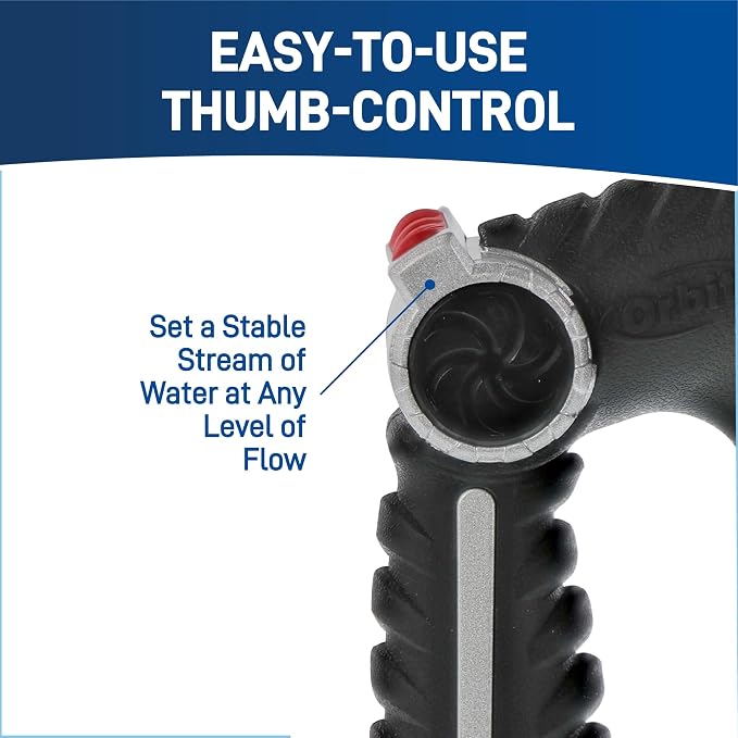 Orbit Pro Series Thumb Control Hose Nozzle - 26812, 8-Pattern (Pack of 10)
