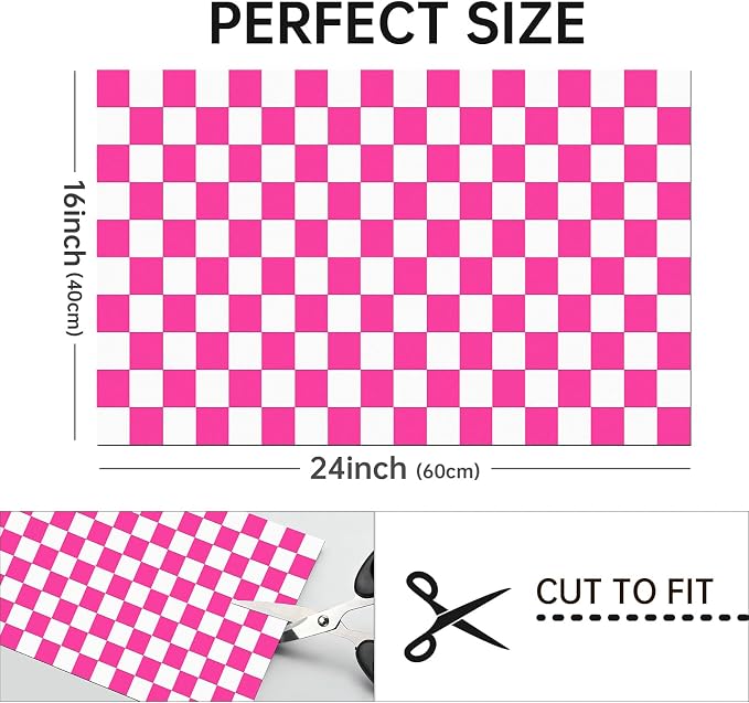 Checkered Dish Drying Mat for Kitchen Counter 24x16 Inch | Super Absorbent Microfiber Resistant Mat, Reusable Place Mats,Aesthetic Coffee Car Accessories,Office Desk Pad Protector