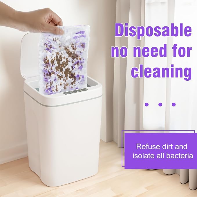60 Pack Disposable Power Mop Refill Pads for Swiffer PowerMop | Trap Dirt and Pet Hair, Absorb Wet Messes, PowerMop Mopping Multi-Surface Pads for Wet Or Dry Cleaning on Hard Floors