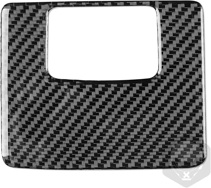 Driver Storage Cover Trim for Toyota Corolla 2009-2013 Accessories Black | Soft Carbon Fiber | Upgrades for Car | Only for Left-Hand Drive | Anti-Scratch | Sporty Style