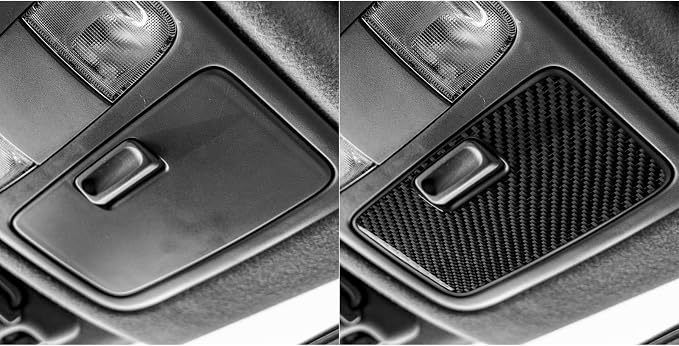 Carbon Fiber Sun Visor Decals Fit for Toyota 4Runner(N210) 2003-2009 | for SR5/Sport Edition/Limited | Accessories | Sun Visor Panel Glasses Box Cover Trim | Thick