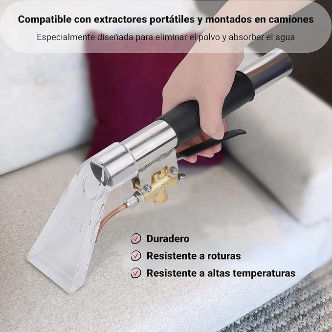Carpet Cleaning Extractor, 1000 Psi Upholstery Carpet Cleaning Furniture Extractor, Steam Cleaner Accessory Wand Hand Tool, Vacuum Nozzle for Indoor Outdoor Furniture Mattresses Car Interiors