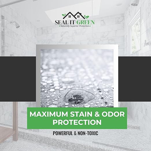 Seal It Green Xtreme-Heavy Duty Pro Strength Grout Sealer. Non Toxic-VOC Free & Odorless.Seal Smarter. Incredible 100+ SF Coverage. Indoor Or Outdoor Use. Use The Sealant The Pros Use. Lasts For Years