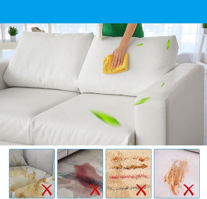Multi-Purpose Fabric Dry Cleaner Spray,Home Stain Cleaner,Spray And Wash Stain Remover,No Water, No Waiting, Removal Grease For Fabrics (3pc)
