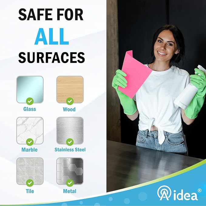 AIDEA Swedish Dishcloths for Kitchen, 20PK, Reusable Paper Towels, 7"×6" | Kitchen Washcloths Dish Rags, No Odor Reusable Cleaning Cloths, Cellulose Sponge Cloths