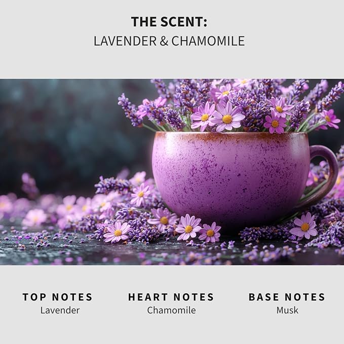 Lapew Lavender Chamomile Scented Mop Soap - Luxury Floor Cleaner Concentrate for Mopping Tile, Laminate, Vinyl & Hardwood | Streak-Free, Low-Foam | 36 oz