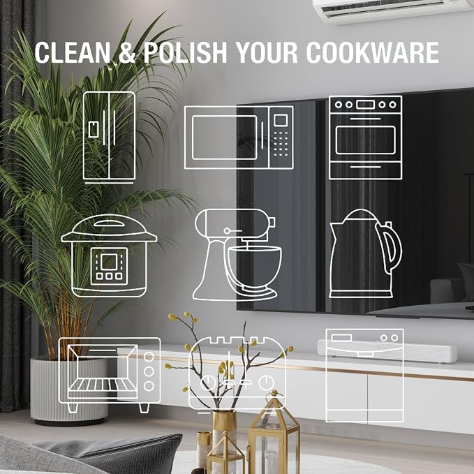 CleaningWipes for Microwaves and Cooktops, Easily Removes Food and Grime Buildup, Great for Home and Kitchen Use - 160 Count,Professional Grade Heavy-Duty Cleaning，Convenient Stove Cleaner