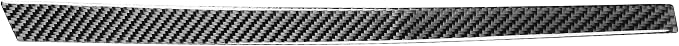 Real Carbon Fiber Trim for Audi Accessories | for B9 A4 S4 A5 S5 2020-2025 / RS5 2021-2025 Co-Pilot Side Instrument Strip Interior Thick Overlay Decal