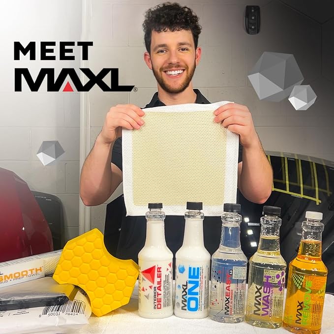 MAXL® Method Complete System 10 Premium Auto Detailing Solution Bundle | All-in-One Car Detailing Kit for Deep Clean, Paint Protection, Instant Gloss, Spot-Free Drying, Easy Rinse-Off Application