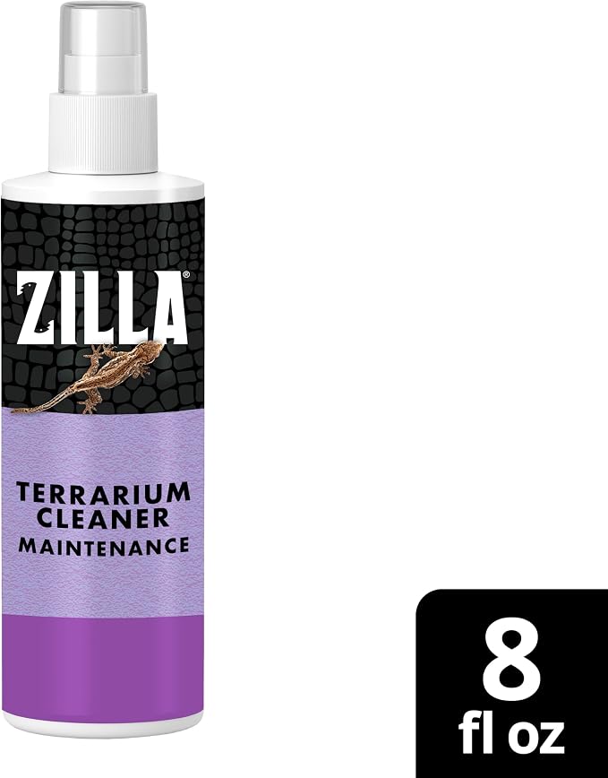 Zilla Terrarium Cleaner, For Glass, Acrylic, Hard Surfaces and More, Anti-Static Dust Control