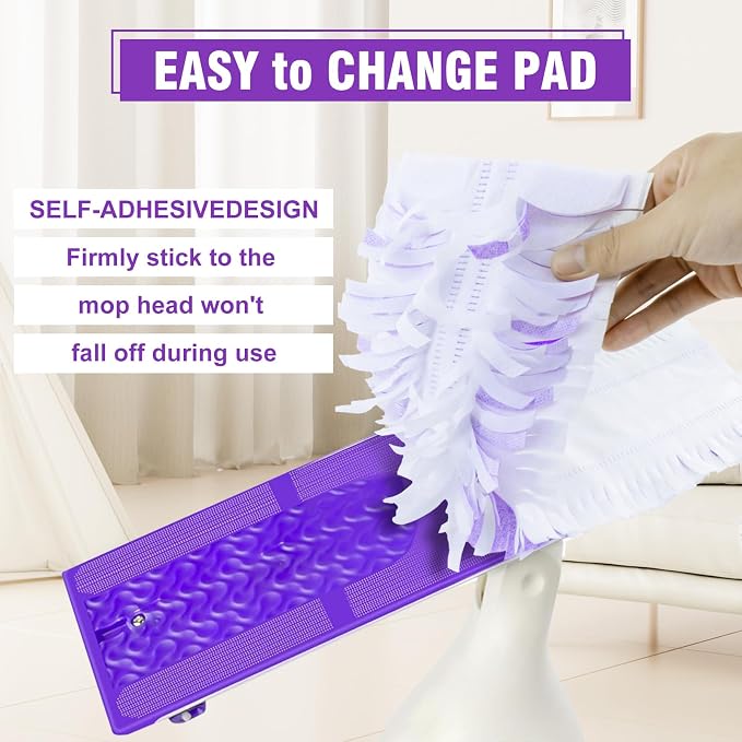 20 Pack Power Mop Refill Pads for Swiffer Power Mop,Disposable | Multi-Surface &Wood Mopping Pad Refills, Swifter Wet Pad Refills, Replacement Mop Pads for Multi-Surface Wood Floor Cleaning