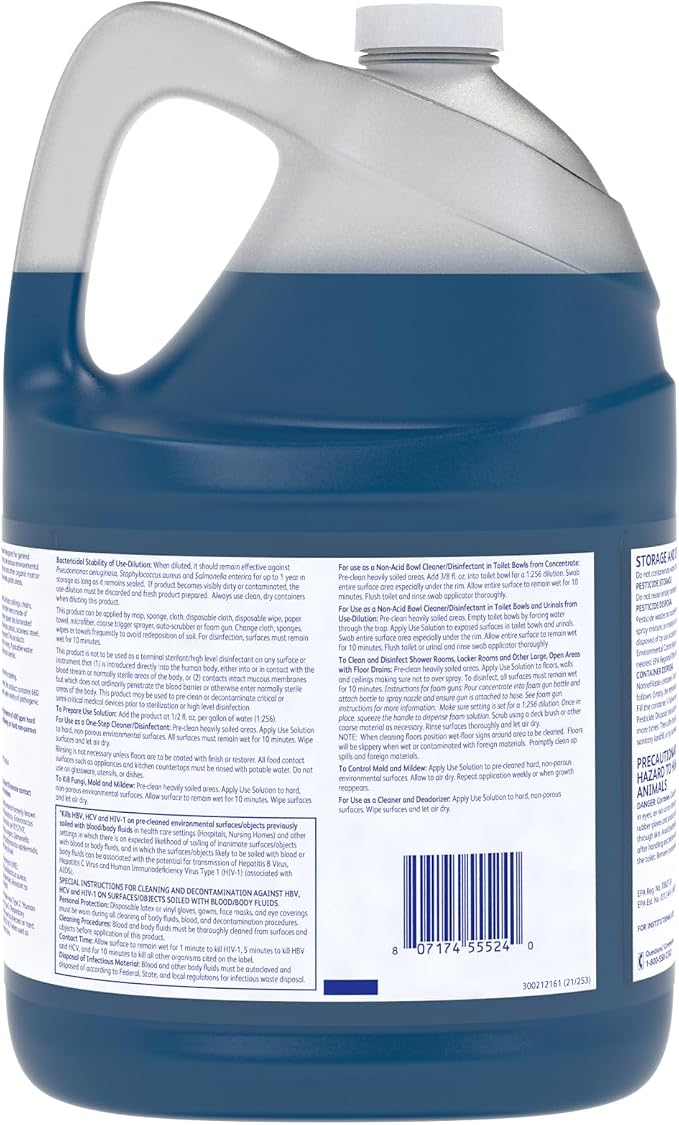 VIREX Diversey II 256 Disinfectant Cleaner Concentrate, 1 gal