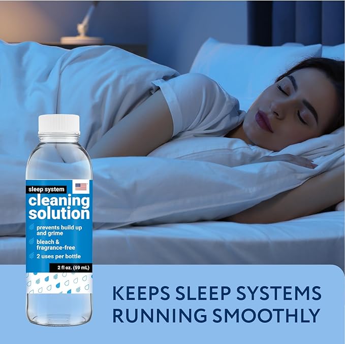 IMPRESA Sleep System Cleaning Solution Compatible with ChiliPad, OOLER & Dock Pro & Bed Cooling System Cleaner - 3-Pack, 2 Fl Oz - Unscented No-Mess Cleaning Supplies - Sleep Machine Cleaner