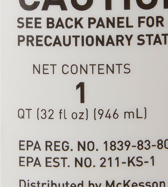 McKesson Pro-Tech Surface Disinfectant Cleaner, Ready to Use - Floral Scent, Trigger Spray Bottle, 32 oz, 1 Count, 1 Pack