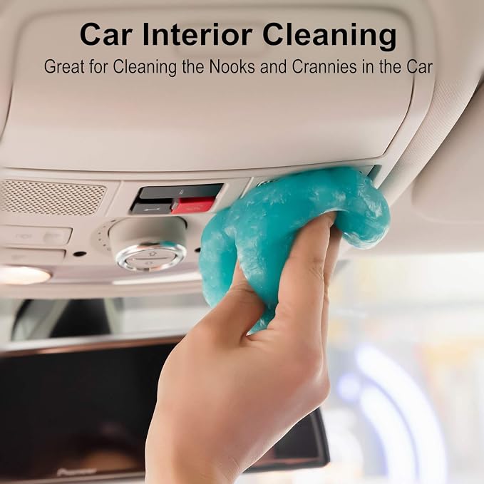 TICARVE Car Cleaning Gel Car Detail Tools Car Accessories Detailing Putty | Car Interior Cleaner Automotive Detailing Kit Keyboard Cleaner Office Laptop Slime Cleaner Dust Remover Gift For Men Women