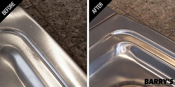 Barry's Restore It All Products - Scratch-B-Gone Homeowner Kit | The #1 selling kit used to remove scratches, rust, discoloration and more from non-coated Stainless Steel!