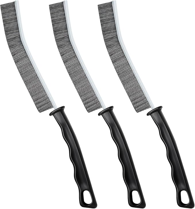 Crevice Cleaning Brush，Hard-Bristled Grout Brush，2026 New Multifunctional Gap Cleaning Brush Tool，Dead Corners Brushes for Bathroom Kitchen Tiles Window Door Slots，3pcs