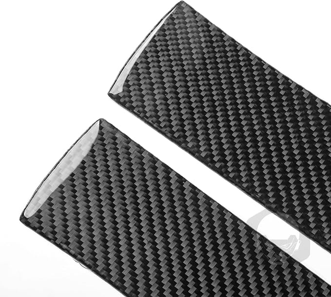 Door Panel Decor Cover Fit for Chevy Blazer Accessories 2019-2025 | Real Carbon Fiber|Car Trim Stickers Decals|for L LT RS Premier 2019 2020 2021 2022 2023 2024 2025|Interior|Thick Overlay