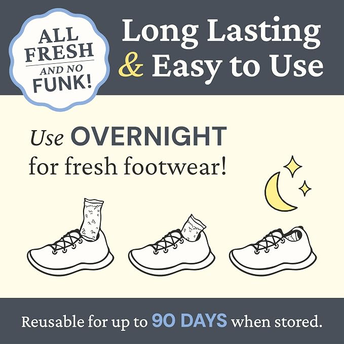 Original Clothing and Shoe Odor Solutions Bundle 2-Pack Laundry Booster & Shoe Deodorizer