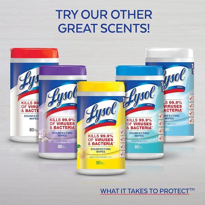 Lysol Disinfectant Aerosol Spray, Spring Waterfall Scent, 19 Ounces (Case of 12)