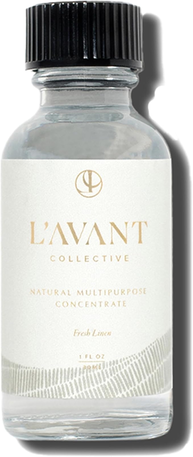 L'AVANT Collective Luxury Multipurpose Surface Cleaner Concentrate | All Purpose Cleaning Spray Refill, Plant-Based & Non-Toxic | Makes 16 Fl Oz, EPA Safer Choice | 1 Fl Oz | Fresh Linen