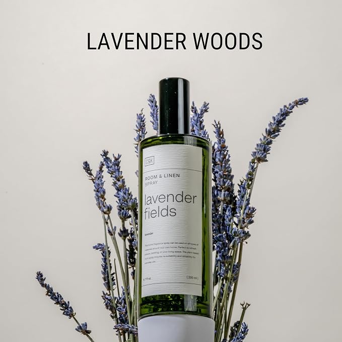 Craft & Kin Premium Lavender Room Spray – Long-Lasting Air Freshener for Home – Natural Essential Oil Linen & Pillow Spray – Odor Eliminator Aroma Mist for Bedroom & Washroom – 6.76 oz