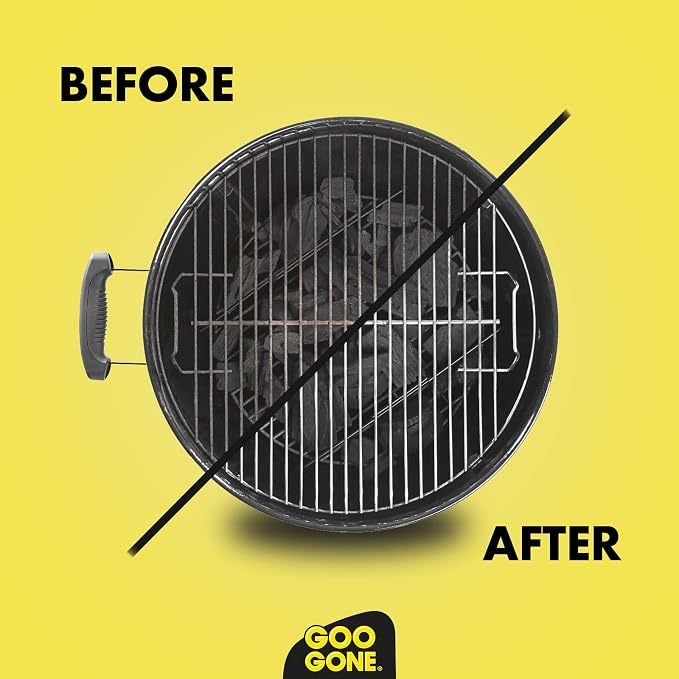 Goo Gone Grill and Grate Cleaner - 24 Ounce - Cleans Cooking Grates and Racks