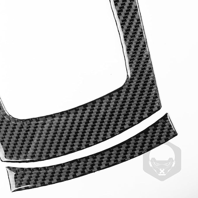 Console Gear Shift Panel Frame Trim for Toyota Corolla 2009-2013 Black | Soft Carbon Fiber Accessories | Upgrades for Car | Only for Left-Hand Drive | Anti-Scratch | Sporty Style